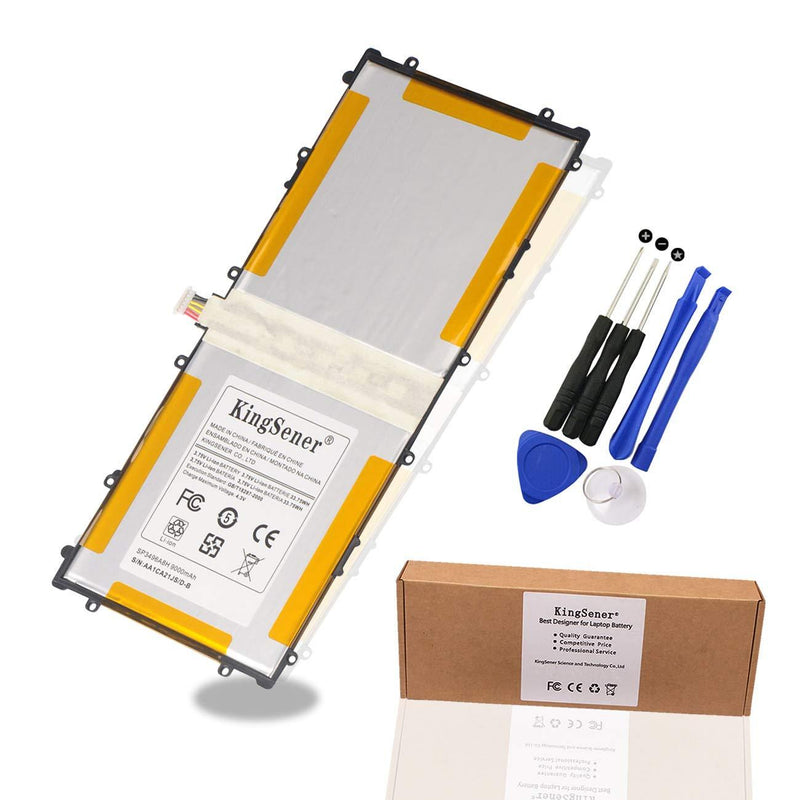 KingSener SP3496A8H Battery For Samsung Google Nexus 10 N10 Table PC P8110 HA32ARB GOOGLE GT-P8110 Tablet Battery Samsung NEXUS 10 16GB/32GB Tablet Battery 3.75V 9000MAH