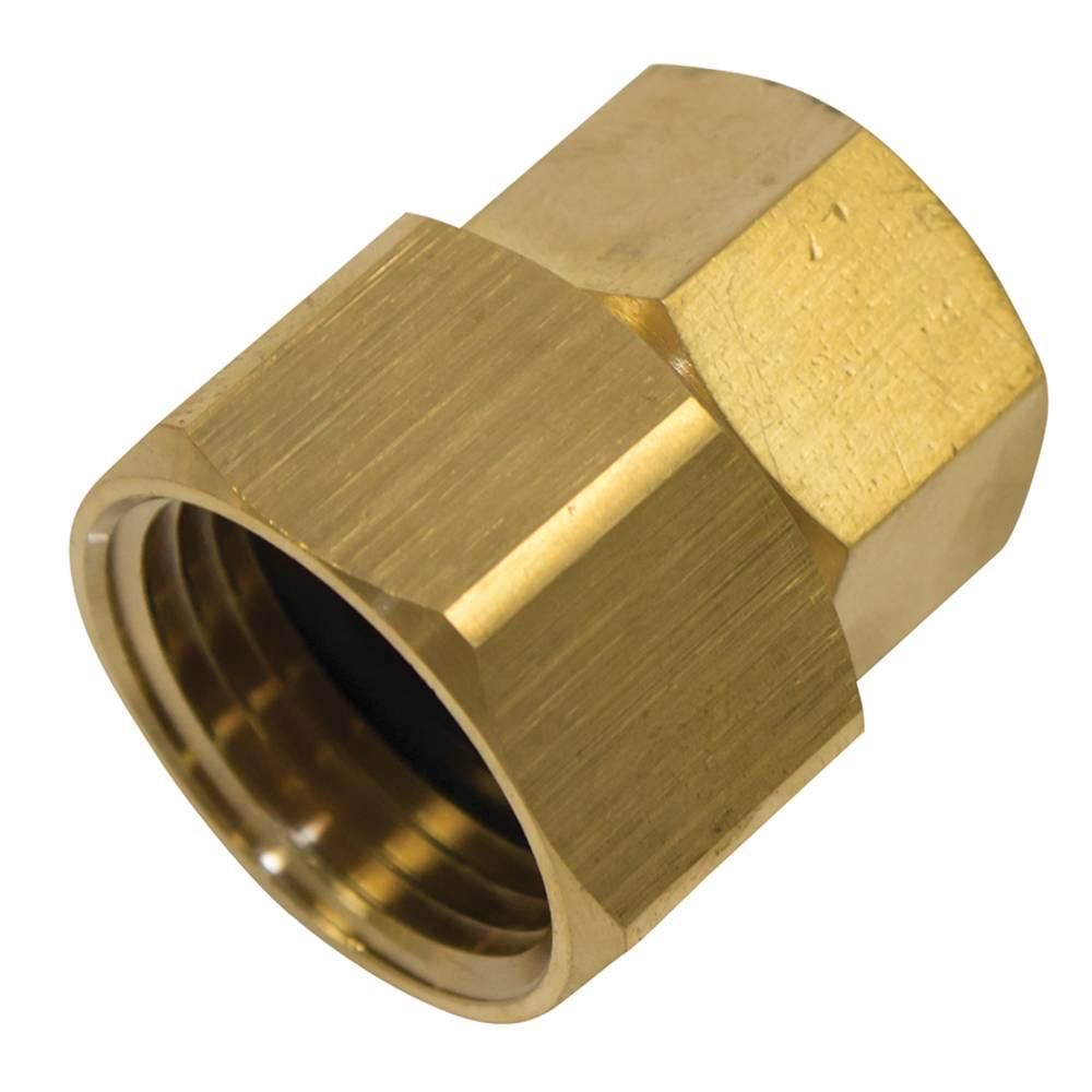 Stens 758-942 Garden Hose Adapter Gallons Per Minute 10.500, Material Brass, Max Temperature 140°F, Temperature 140°F