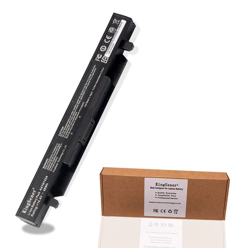 KingSener A41N1424 Laptop Battery for ASUS ASUS (ROG) GL552 GL552V GL552VW GL552J GL552JX ZX50V ZX50VW ZX50JX X50J ZX50 JX4200 JX4720 FX-Plus FX-PRO 6300 6700 14.4V 48WH