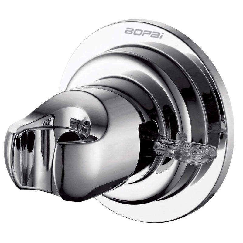 BOPai Vacuum Suction Shower Head Holder, Relocatable Handheld Showerhead Holder Suction Shower Holder