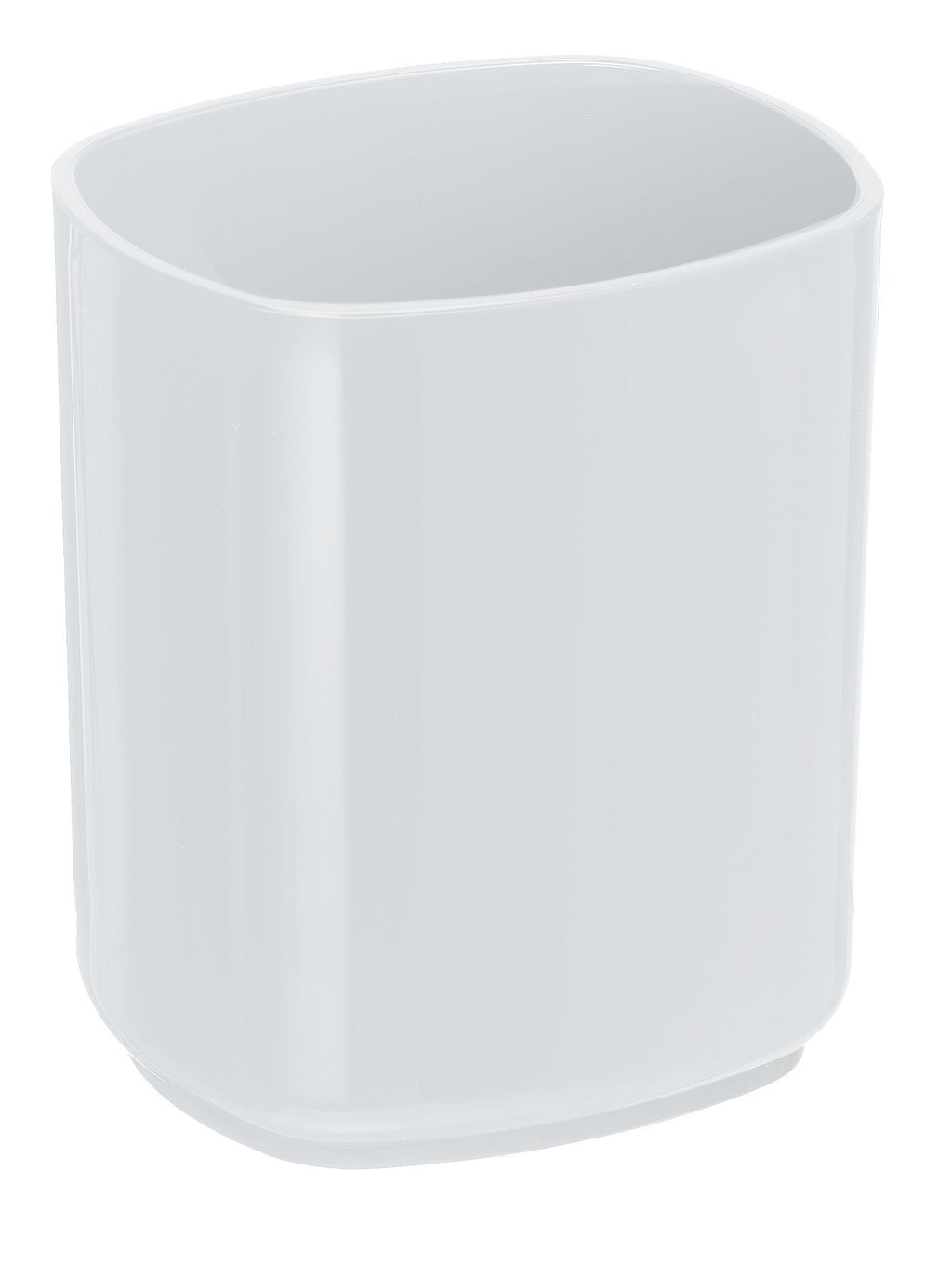 Acrimet Jumbo Pencil Holder Pen Cup Caddy Desktop Organizer (Plastic) (White Color)