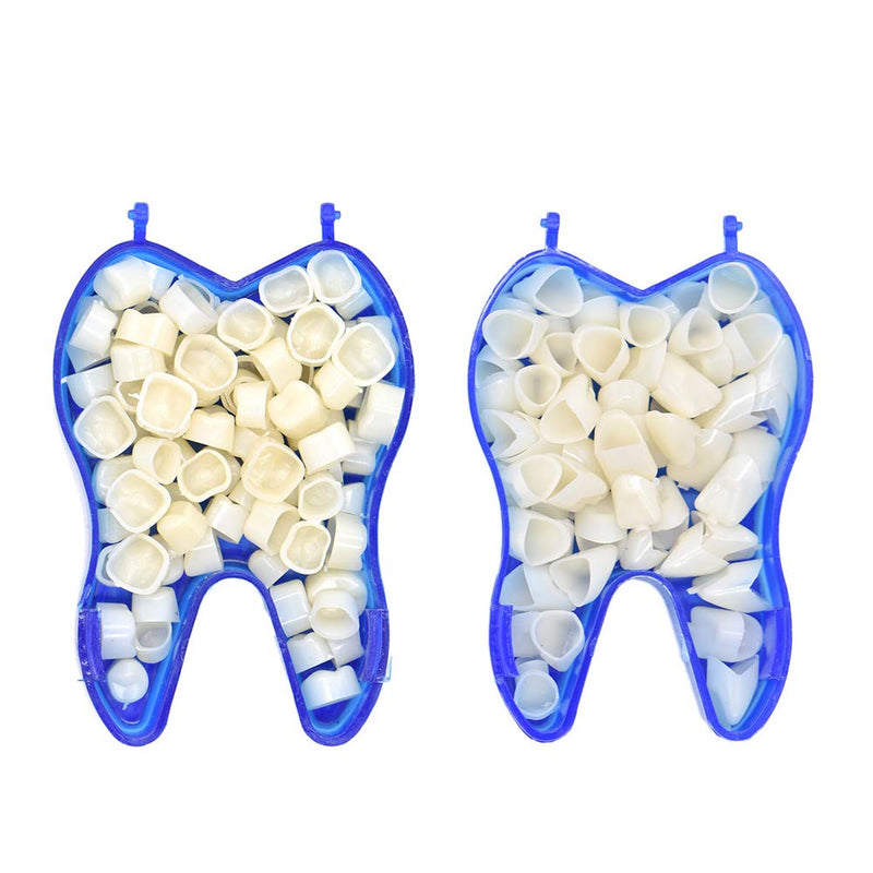 Angzhili Dental Temporary Crown Kit Dental Material Anterior Front & Molar Posterior(Pack of 2)