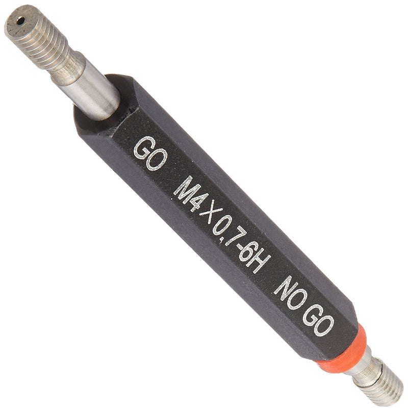 HHIP 4101-1104 M4 x 0.7 H6 Thread Plug Gage (Go-Nogo)