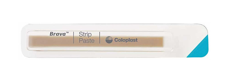 Coloplast Brava Ostomy Strip Paste, Sting-Free, 0.2 Oz Per Strip (2 Oz Total Per Pack) 26555 (Box of 10)