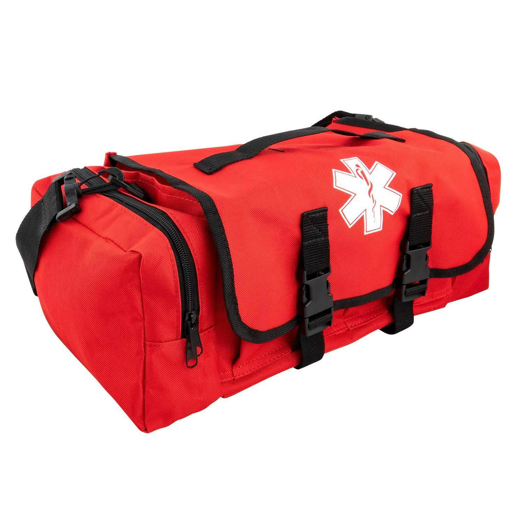 LINE2design First Aid Medical Bag - EMS EMT Paramedic Economical Tactical First Responder Trauma Bag Empty - Portable Outdoor Travel Jump Rescue EMS Bags – Red