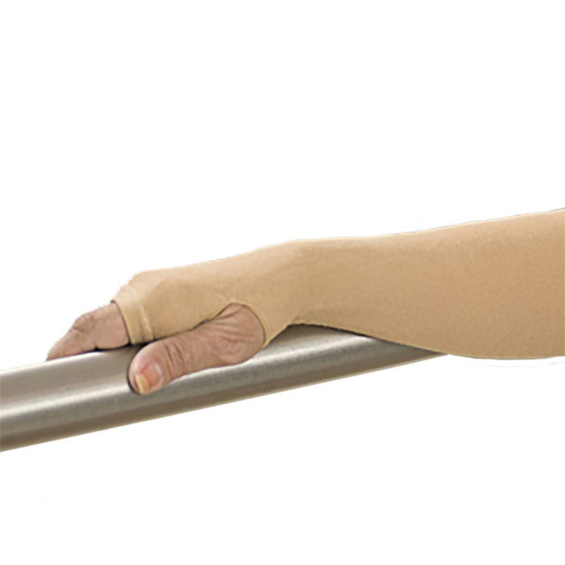 Prevent Products, Inc. - GeriGlove¨ Elderly Skin Protector, Thin Skin Tear & Bruise Protective Arm Sleeve - Made in USA One Pair per Package (Medium/Beige) Medium (1 Pair) Beige
