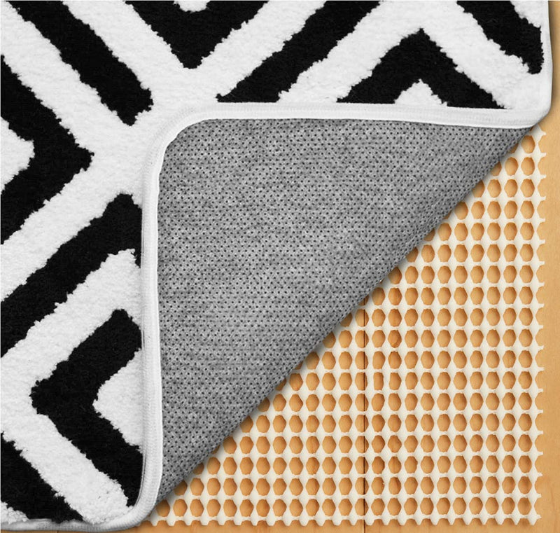 Gorilla Grip Original Extra Strong Rug Pad Gripper, Made in USA, Thick Slip and Skid Resistant Pads for Area Rugs on Hard Floors, Under Carpet Mat Cushion and Hardwood Floor Protection, 2x3 FT 2' x 3'