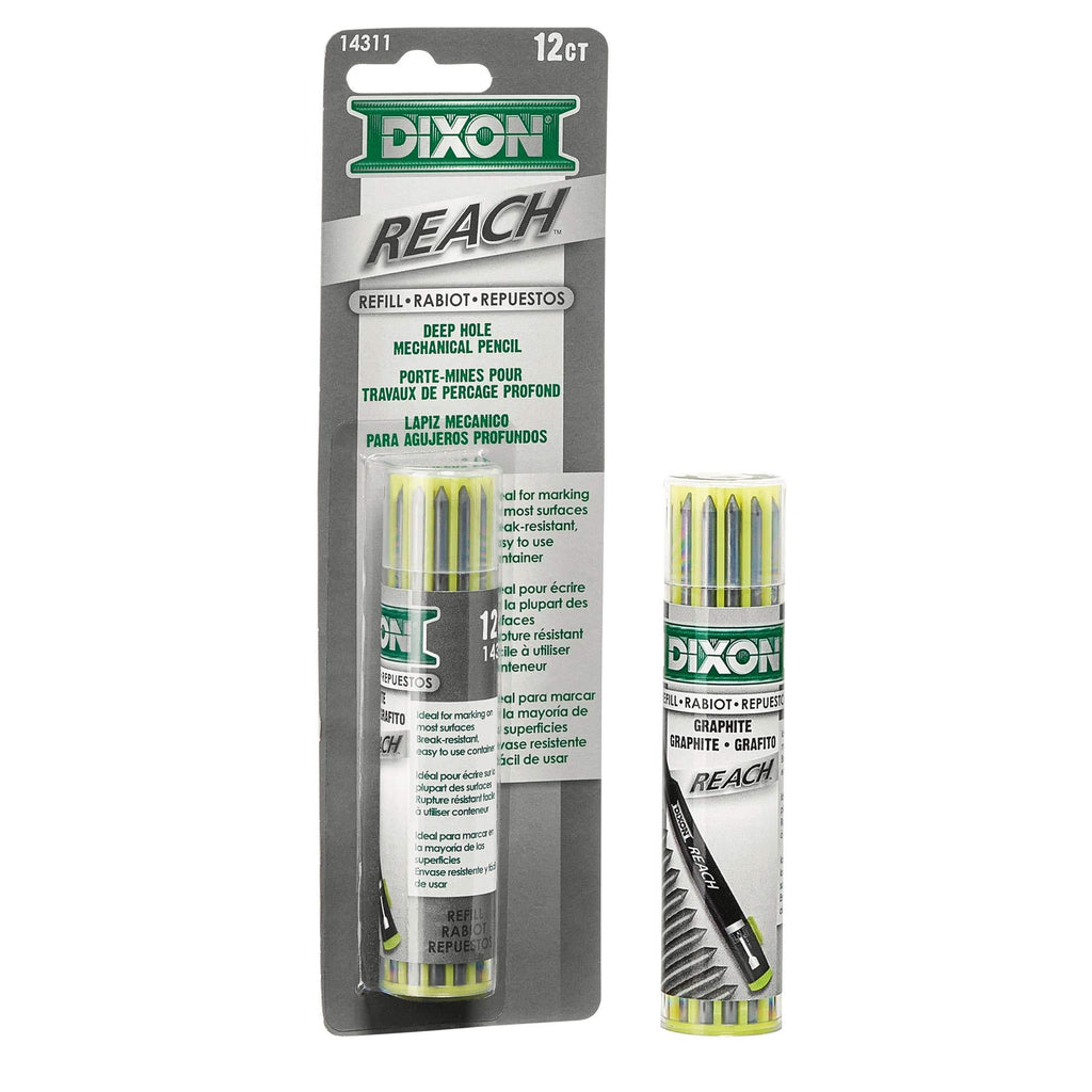 DIXON Industrial Reach- Lead Refills for Deep Hole Mechanical Pencils, (14311) 1