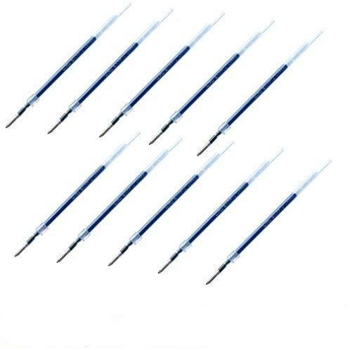 Uni-ball Jetstream Fine Point Roller Ball Pens Refills for Standard Pen Type 1.0mm-blue Ink Set of 10