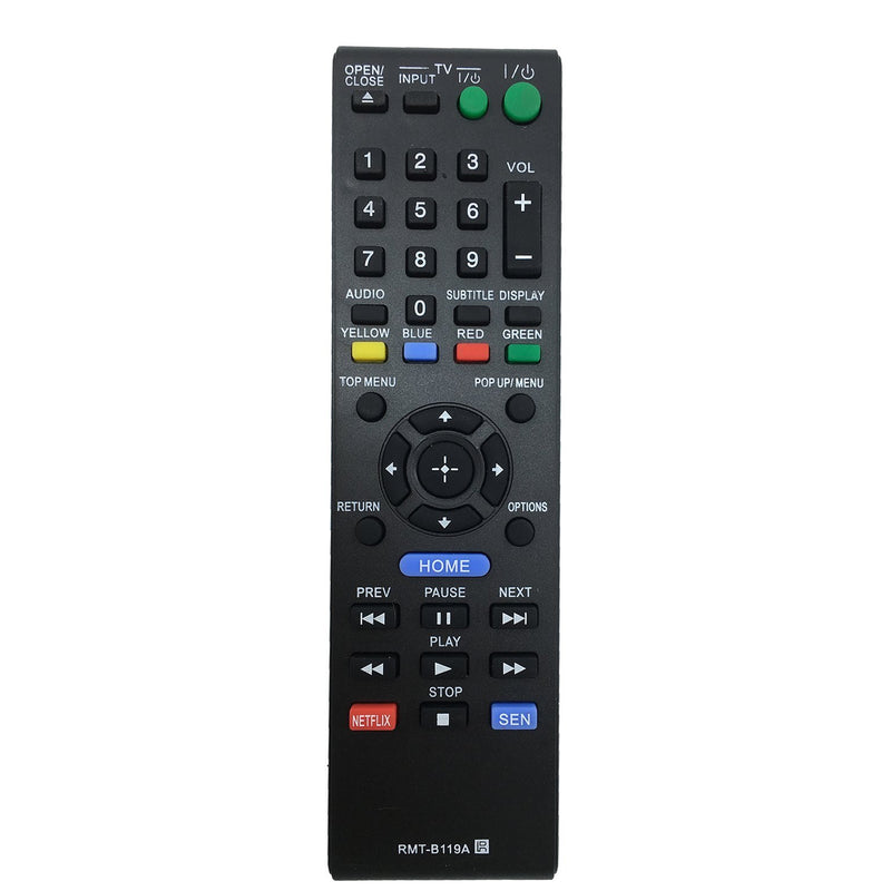 New Replace Remote Control RMT-B119A SUB RMT-B118A RMT-B116A for Sony Blu-ray Player BDP-BX59 BDP-S390 BDP-S590 BDP-BX110 BDP-S1100 BDP-S3100 BDP-BX310 BDP-BX510 BDP-S5100 BDP-BX510 BDP-S5100