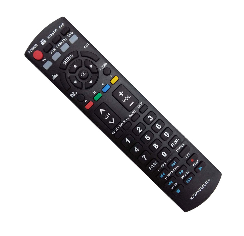 Vinabty New Replacement Remote fit for PANASONIC Plasma LCD TV TH-50PZ700U TH-50PZ77U TH-50PE8U TH-50PX80U TH-50PX80UA TH-50PZ80U TH-50PZ80UA TH-58PZ700U TH58PZ700 PT-50LCZ7 PT-56LCZ7 (N2QAYB000100)
