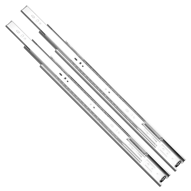 Decorite 10" Inch - 45mm Ball Bearing Drawer Slide - 100 Pound - Side Mount - Pair (10 Inch) 10 Inch