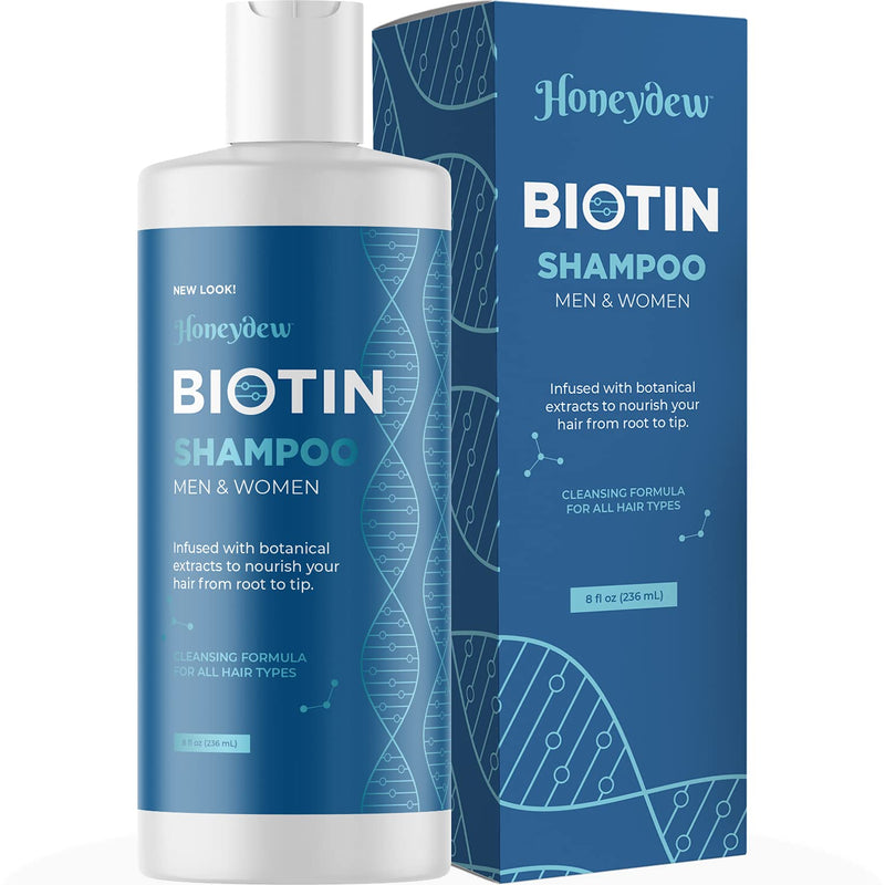 Biotin Hair Shampoo for Thinning Hair - Volumizing Biotin Shampoo for Men and Womens Hair Moisturizer - Sulfate Free Shampoo with Biotin and Moisturizing Shampoo for Dry Hair over 95% Natural Derived