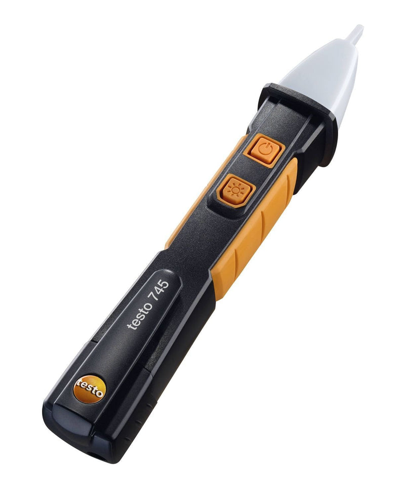 Testo 0590 7450 745 Non Contact Voltage Tester with Built in Flashlight, 1" Height, 1" Width, 6" Length