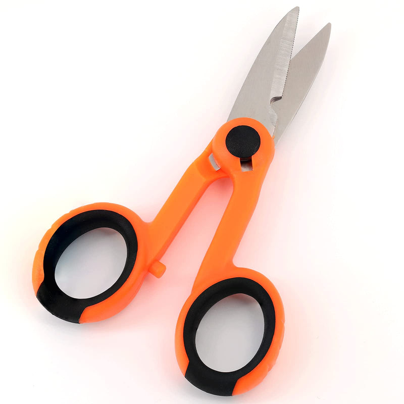 WL-9011Z Optic Fiber Cable Cutter Scissors for Fiber Optic Kevlar Shears Stainless Steel Electrical Shears Precision Scissor with Wire Optical Fiber Cut