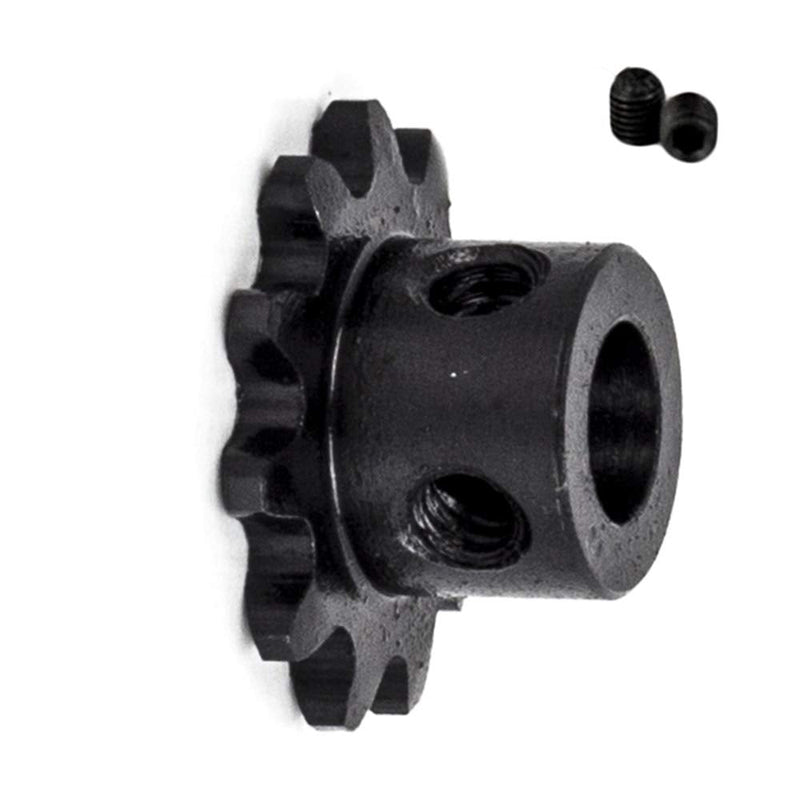 Jeremywell #25 Roller Chain Sprocket B Type 1/4'' Bore 11 Tooth