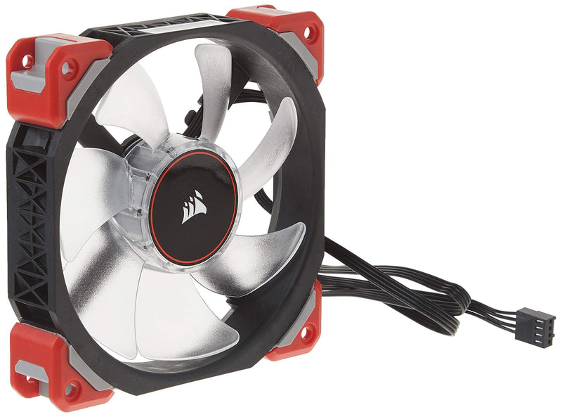 Corsair ML120 Pro LED, Red, 120mm Premium Magnetic Levitation Cooling Fan,CO-9050042-WW