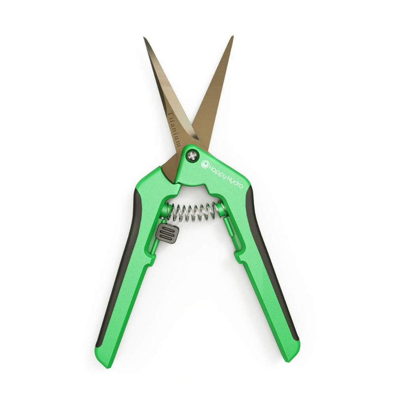 Happy Hydro Trimming Scissors with Straight Tip Titanium Coated Blades 1