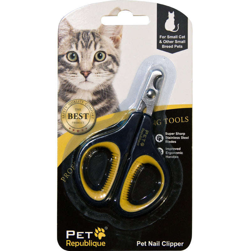Pet Republique Cat Nail Clippers â€“ Professional Claw Trimmer for Cat, Kitten, Hamster, & Small Breed Animals
