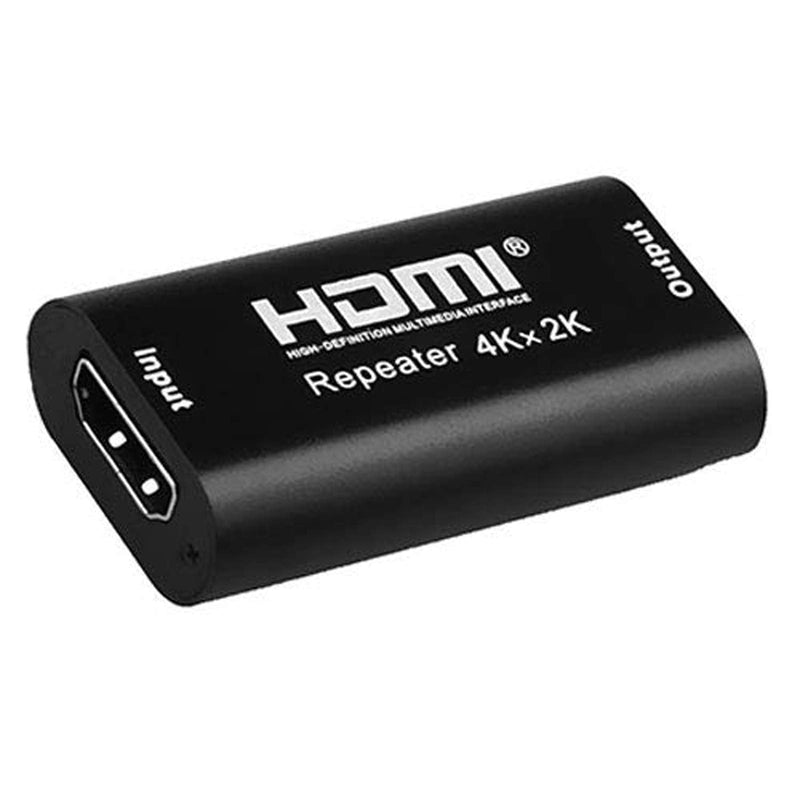 lakpad HDMI Repeater 4K UHD HDMI Female to Female HDMI Amplifier 40' HDMI Extender Up to 40 Meters Lossless Transmission for Oculus Rift and More