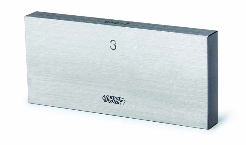 INSIZE 4112-CD122 Individual Steel Gage Block, Grade AS-2, 0.122"