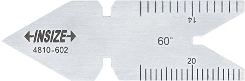 INSIZE 4810-55 Center Gage, 55 Degree, Graduation 14 THS, 20 THS, 24 THS, 32 THS