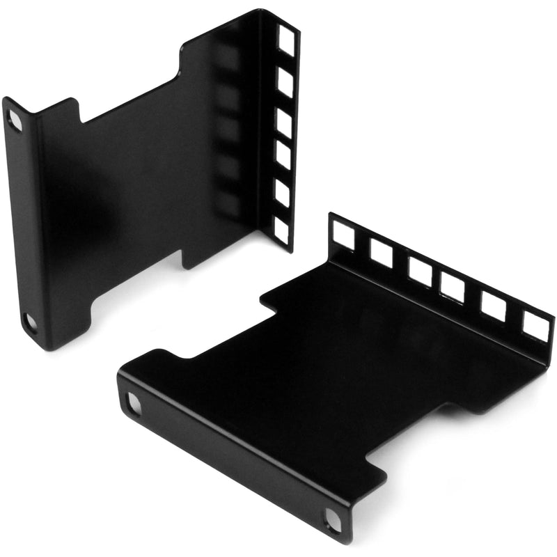 StarTech.com Server Rack Depth Extender - 2U - 4in / 10 cm - TAA Compliant - Recessed Rack Adapter - Rack Mount Adapter Kit - Network Rack Extender (RDA2U) 1"x3.5"x4.4"