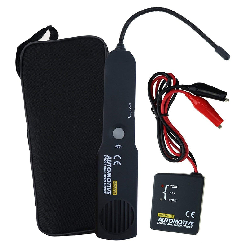 Automotive Car Repair Diagnostic Tool Cable Circuit Wire Tracker Tracers Analyzer Short Open Finder Tester Checker Device Detector Probe DC 6-42V Circuit Tracer