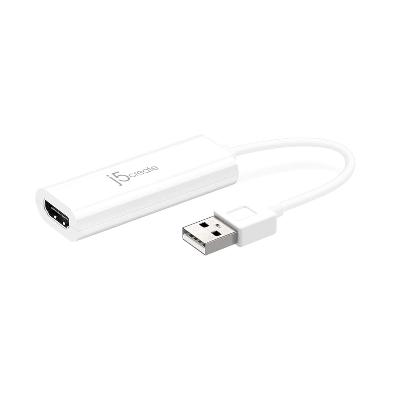 j5create USB to HDMI Display Adapter- USB to HDMI 1080P cable converter adapter for Windows 10/8.1/8/7, XP, and Mac OS