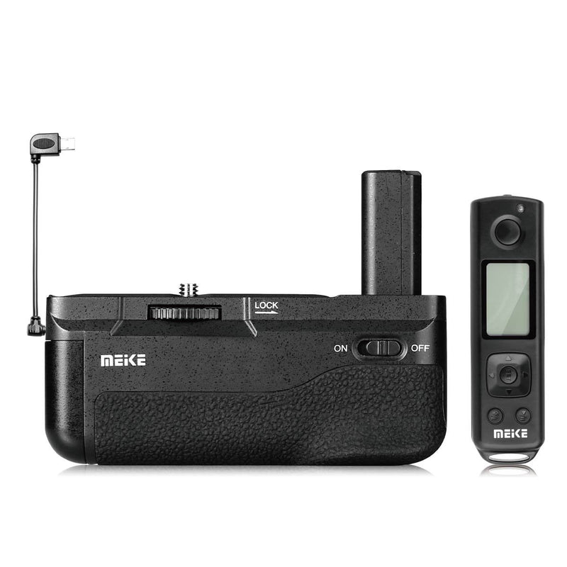 Meike MK-A6300 PRO Built-in 2.4GHZ Remote Controller Up to 100M to Control Shooting for Sony A6100 A6400 A6300 A6000 Camera