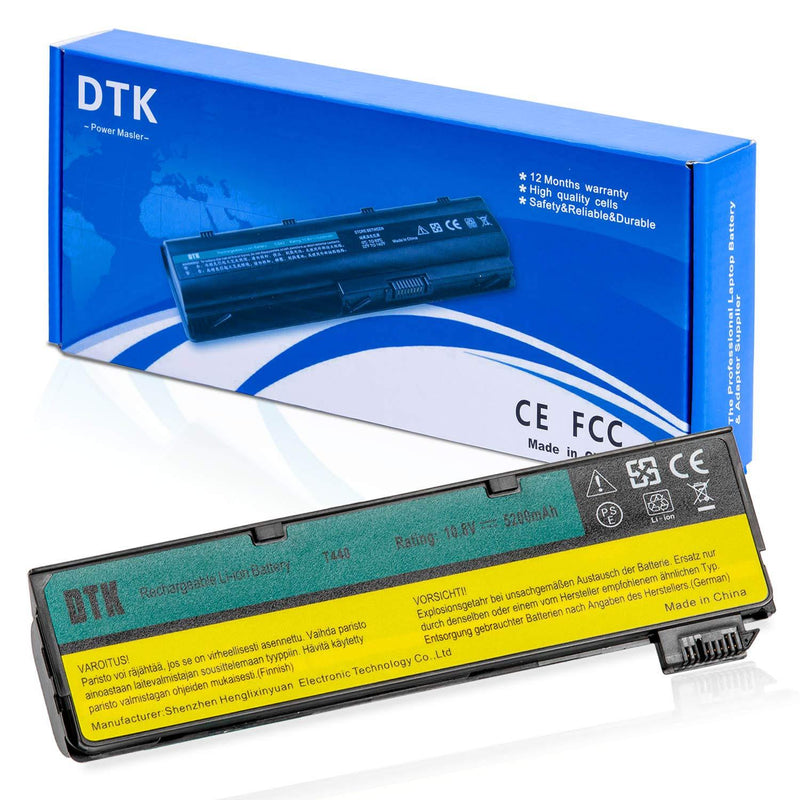 DTK 0C52862 0C52861 68+ Laptop Battery Replacement for Lenovo IBM Thinkpad L450 L460 T440s T440 T450 T450s T460 T460P T550 T560 P50S W550s X240 X250 X260 Series