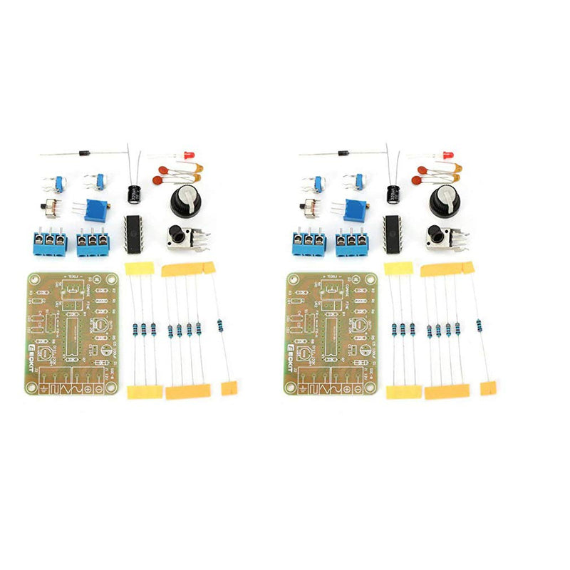 HiLetgo 2pcs ICL8038 Monolithic Function Signal Generator Module DIY Kit Sine Square Triangle