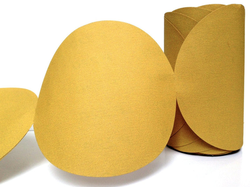 6" PSA Adhesive Sanding Disc Link Roll - Sandpaper Disk Roll (50 Pack, 40 Grit) 6"