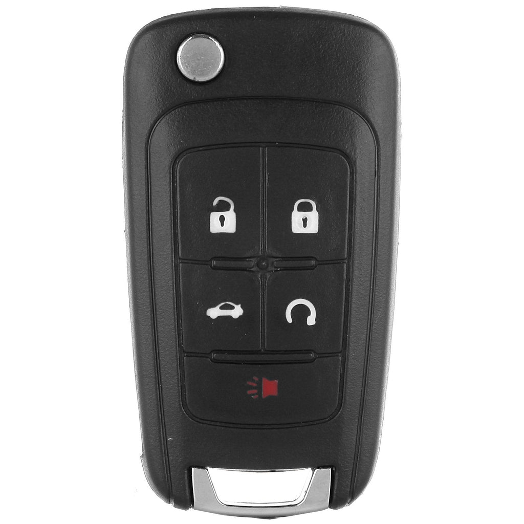 SCITOO 1PC OHT01060512 Keyless Entry Remote Flip Key Shell for Chevy 2003-2006 Buick Encore Allure LaCrosse