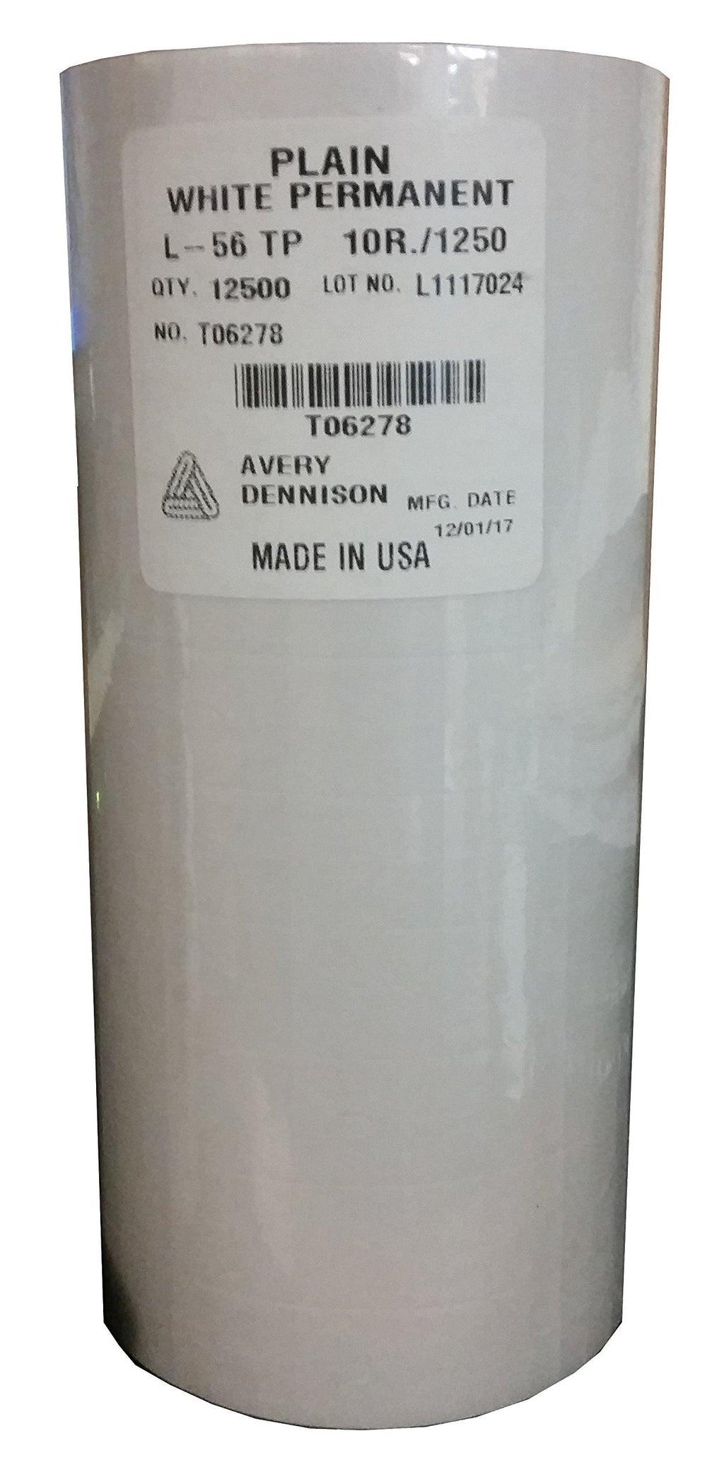 Sato PB-2 (PB-216) White Labels for PB-216 (12500 per Sleeve)