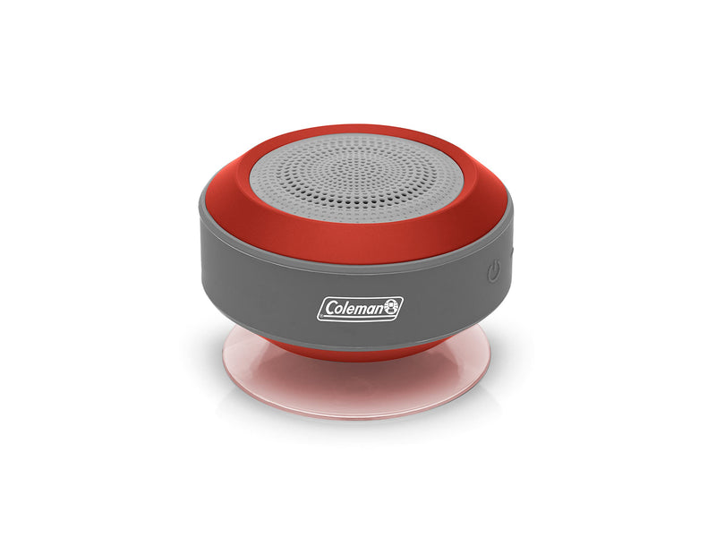 Coleman Waterproof, Hands-Free Speaker for Universal/Smartphones - Red