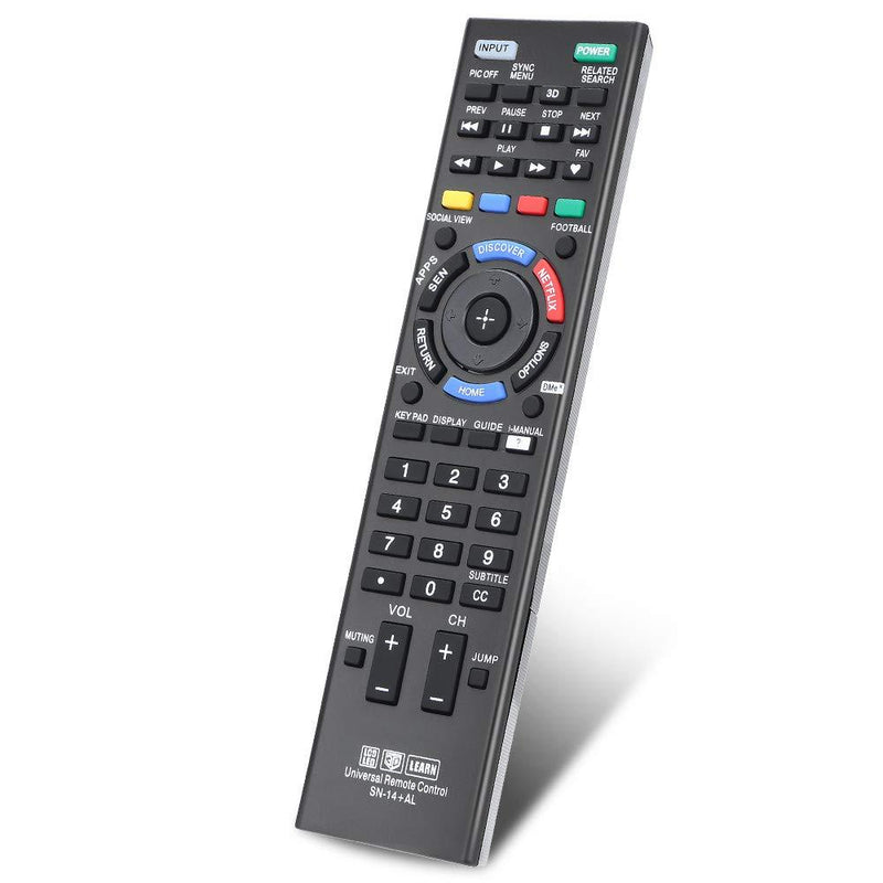 Gvirtue Sony Universal Remote Control for Almost All Sony RM-YD005 RM-YD014 RM-YD018 RM-YD021 RM- YD024 RM-YD025 YD026 RM-YD027 RM-YD028 RM-YD040 RM-YD063 RM-YD065 RM-YD092 RM-YD102 RM-YD103 RM- Y156 SN-14+L