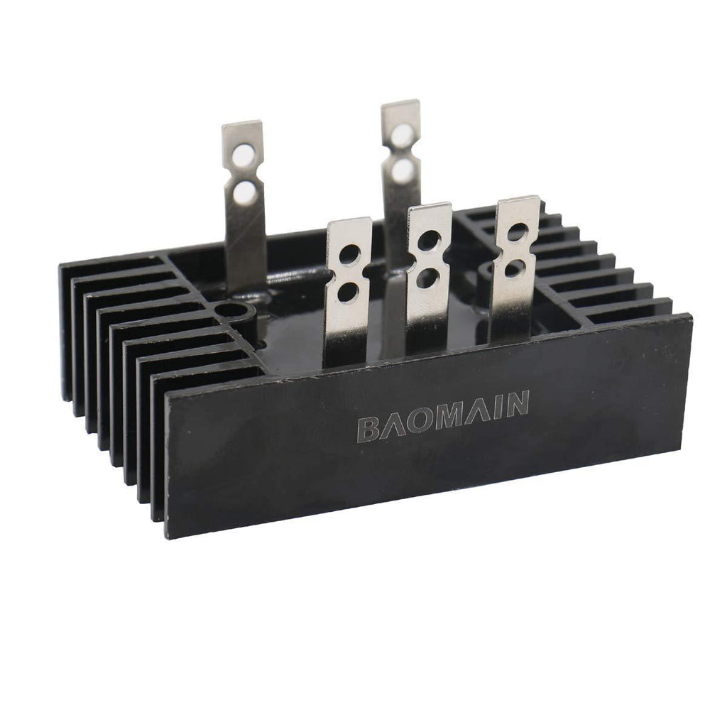 Baomain Heatsink Shape Bridge Rectifier SQL 100A 1200V 3 Phase Diode Metal Case