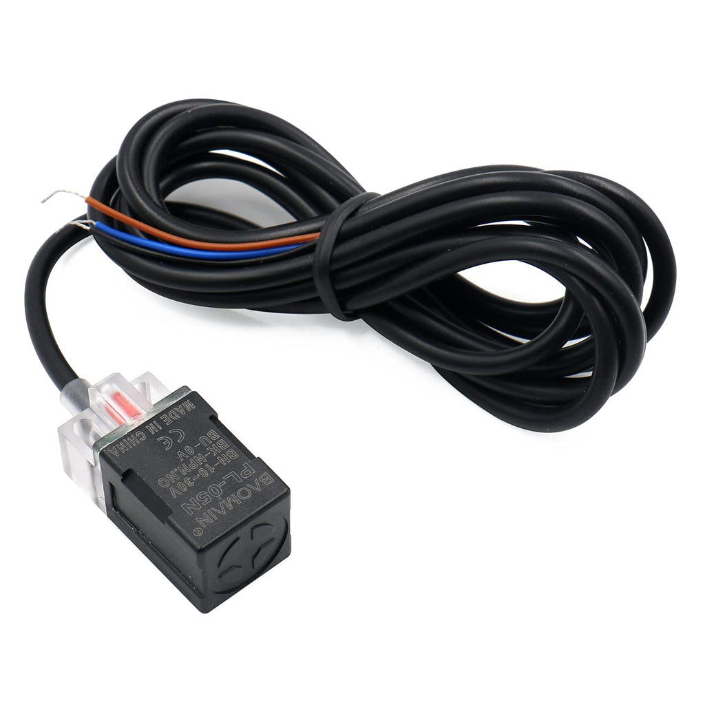 Baomain Approach Sensor Proximity Switch PL-05N DC 10-30V 200mA 5mm Inductive Detector NPN NO