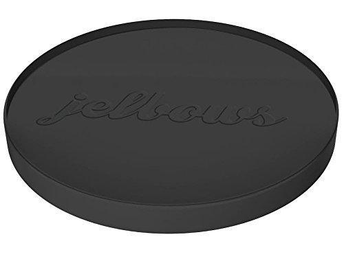 jelbows Ergonomic Gel Wrist Rests for Arms and Elbows - The Perfect Pain Relief Solution for Tennis Elbow, Carpal Tunnel Syndrome, Bursitis, and Arthritis (Small Black, 2 Pack) Small Black