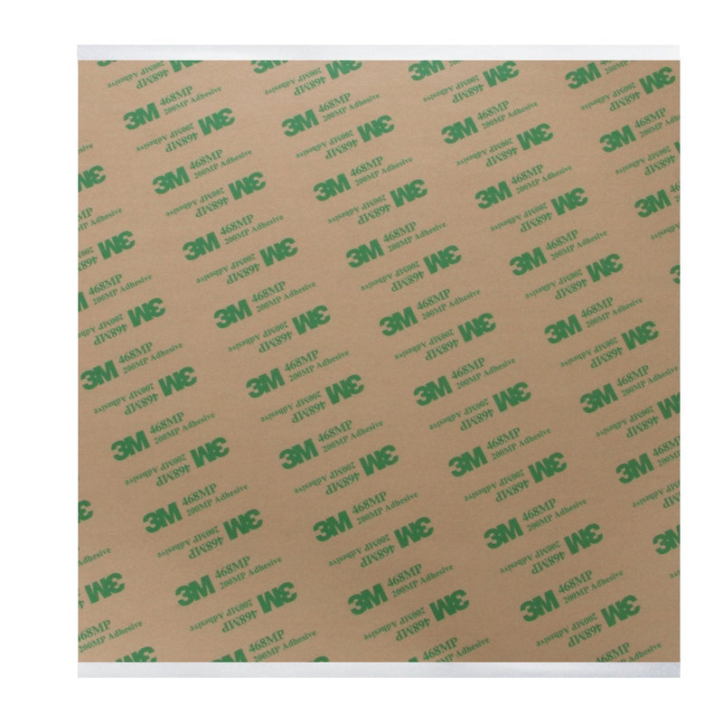 Gizmo Dorks 3M 468MP Adhesive Transfer Tape Sheets 10" x 10" (5-Pack)