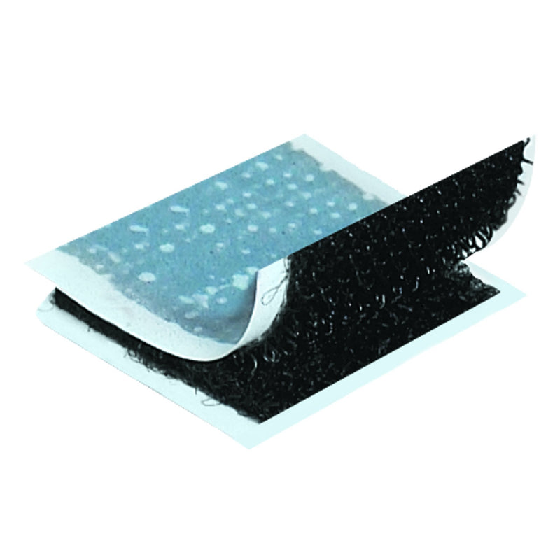 Tape Logic TLHLT186 Precut Squares, 1" Length, 1" Width, Black (Pack of 200)