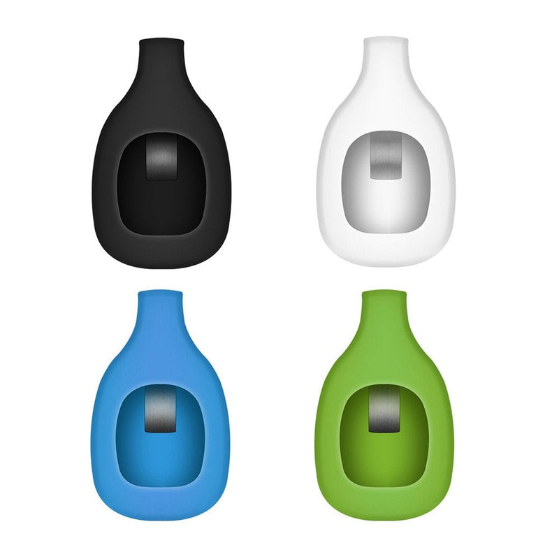 EverAct Clip Holder Compatible with Fitbit Zip (Set of 4) 4 Pack:BLACK WHITE BLUE GREEN