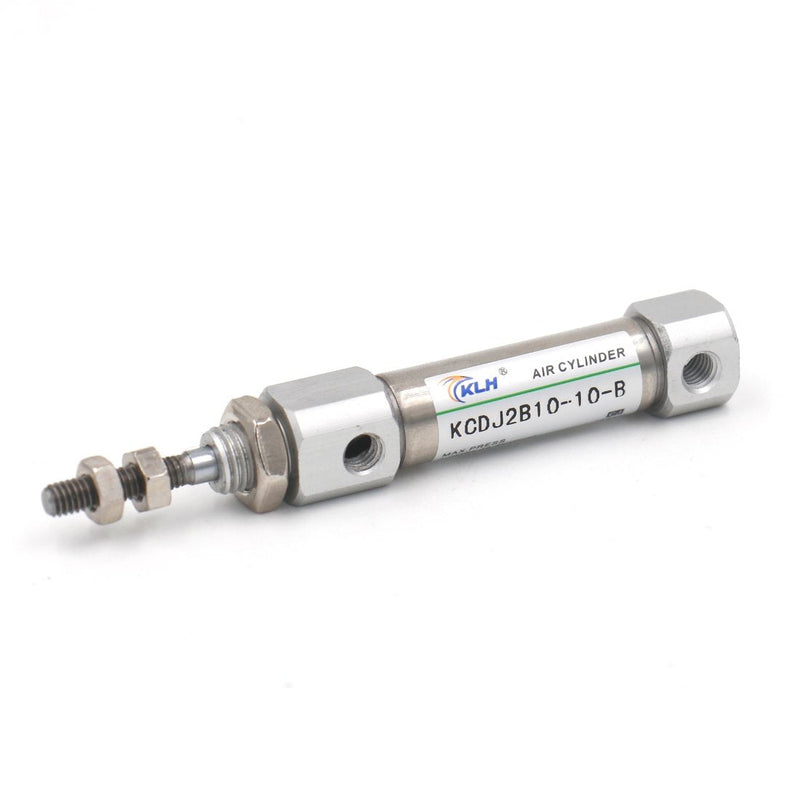 Baomain Air Cylinder CDJ2B 10mm Bore 10mm Stroke Mini Pneumatic M5 Port