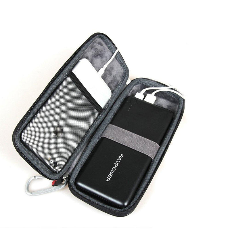 Hermitshell Travel Case Fits Portable Charger RAVPower 26800mAh / 20000mah External Battery Pack Power Bank for battery