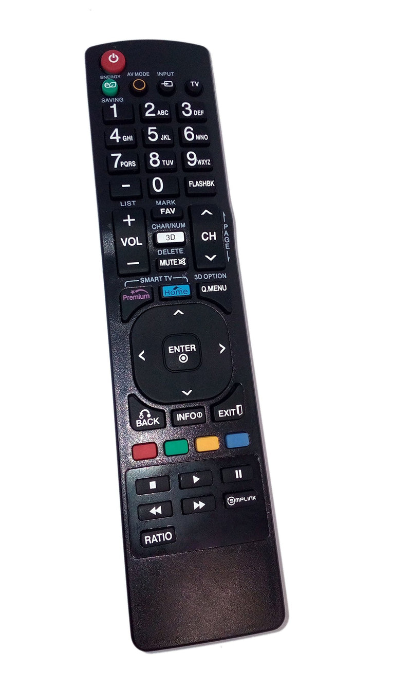 Replaced Remote Control Compatible for LG AKB72915240 42LK530UC 42LV3700UD 47LK550UA 55LV3700UD LCD LED Smart TV