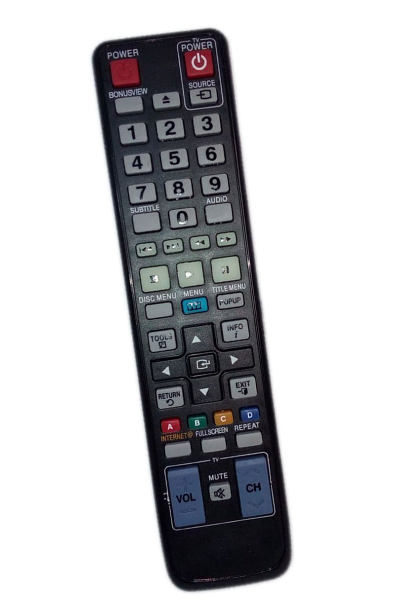 Replaced Remote Control Compatible for Samsung BD-C5900/XAC BD-C6900/XAA BD-C7500/XAX BDC5500P BDC5900XAA BD Blu-Ray DVD Audio System