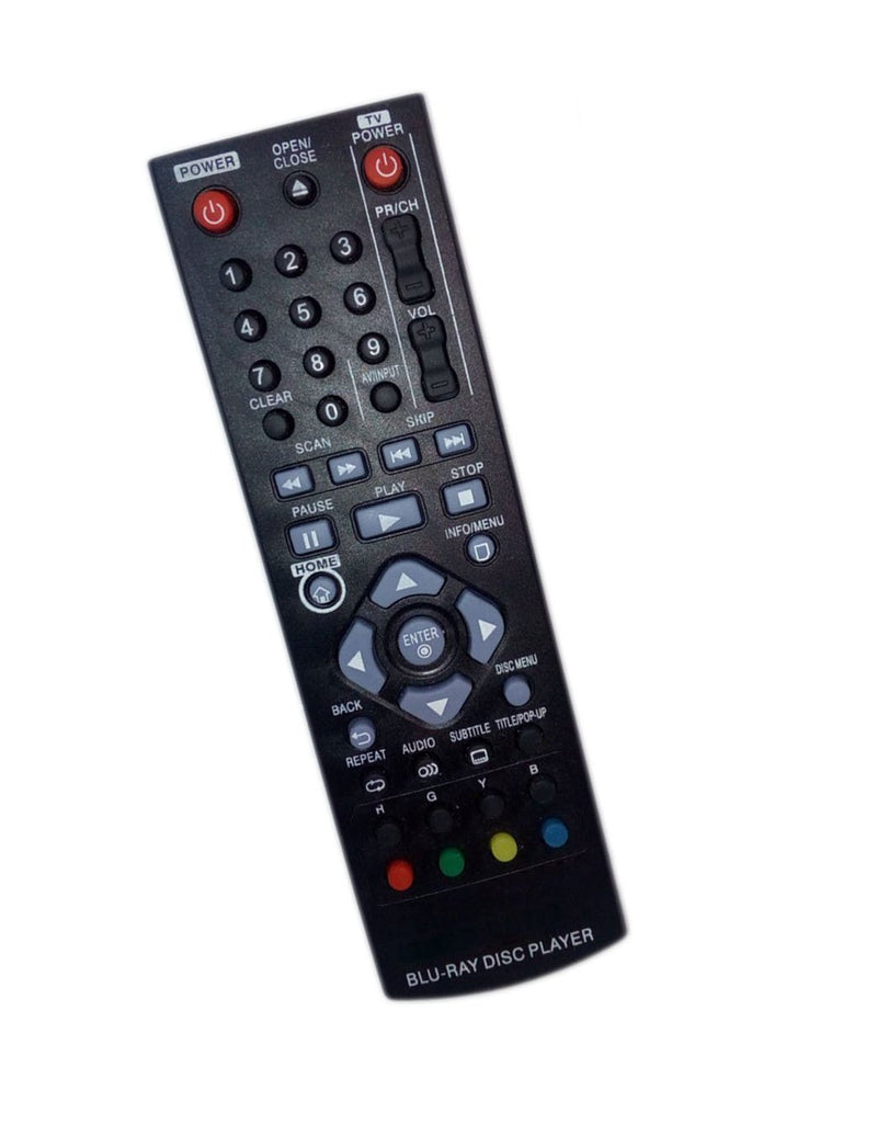 Replaced Remote Control Compatible for LG BP220 BD530 BP320P BP135 BP300 BP340 BPM25 DVD Blu-Ray Disc Player