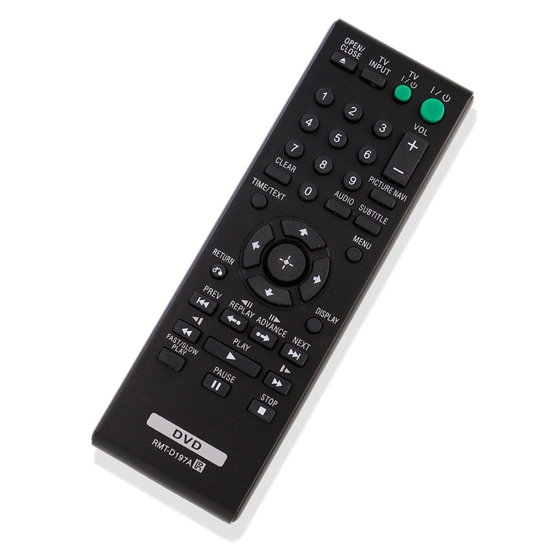 AIDITIYMI RMT-D197A Replaced Remote Control fit for Sony DVD Player DVPSR201P DVPSR210P DVPSR405P DVPSR510H DVP-SR310P DVP-SR320 RMTD197A