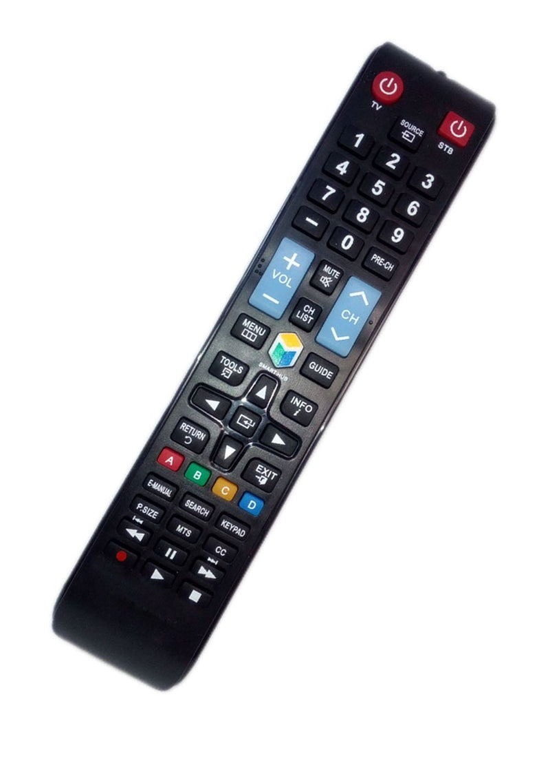 Replaced Remote Control Compatible for Samsung UN46H6203 UN32J4300AFXZP UN32H5203 UN46H5203AF UN50H6203AF UN65H6203AF Smart LED HD TV